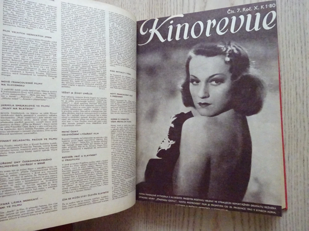 KINOREVUE roč. č. X, SVÁZANÝ ROČNÍK ČASOPISU 