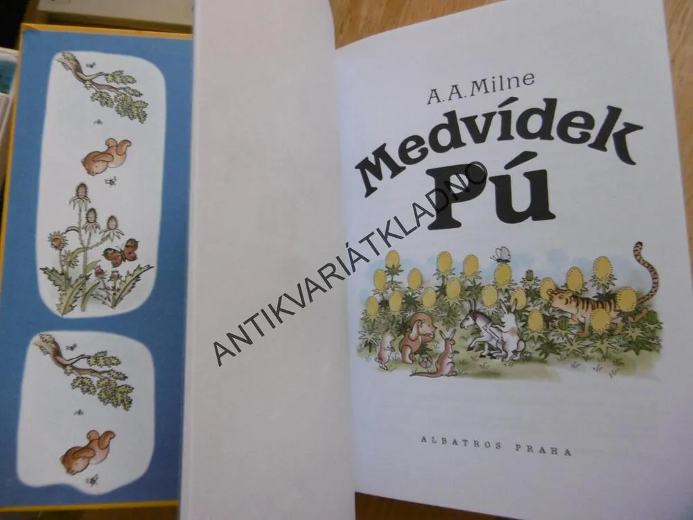 MEDVÍDEK PÚ, A.A.MILNE, ZÁPAL