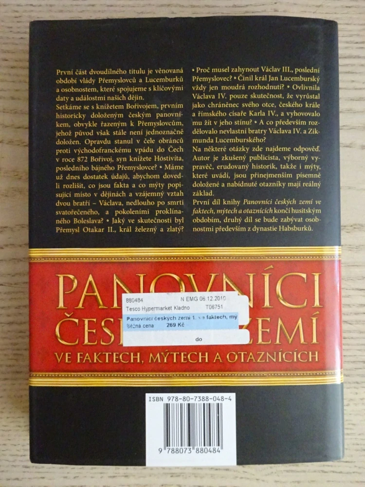 PANOVNÍCI ČESKÝCH ZEMÍ VE FAKTECH, MÝTECH A OTAZNÍCÍCH, VLADIMÍR LIŠKA, **an