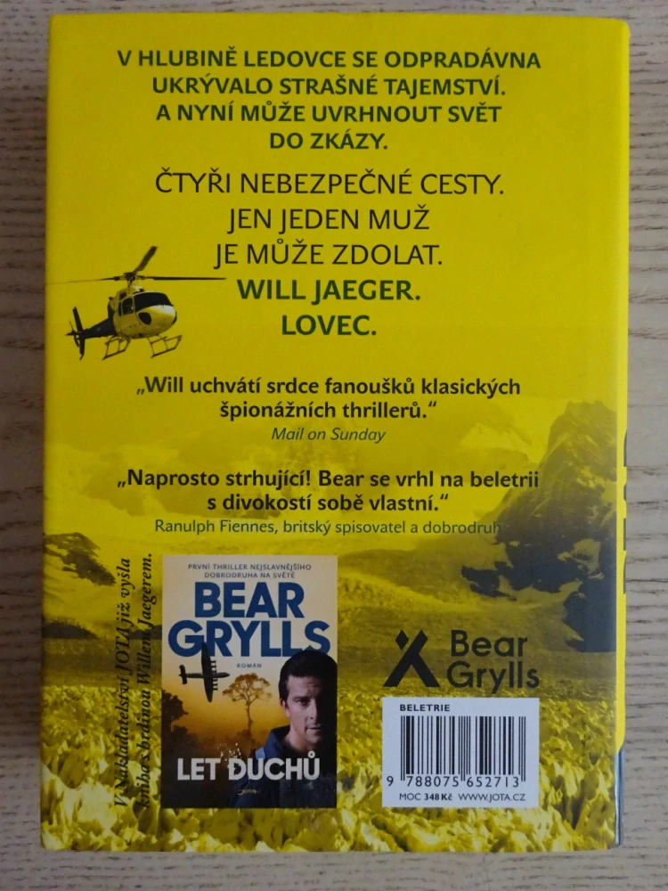 HOŘÍCÍ ANDĚLÉ, BEAR GRYLLS, **an