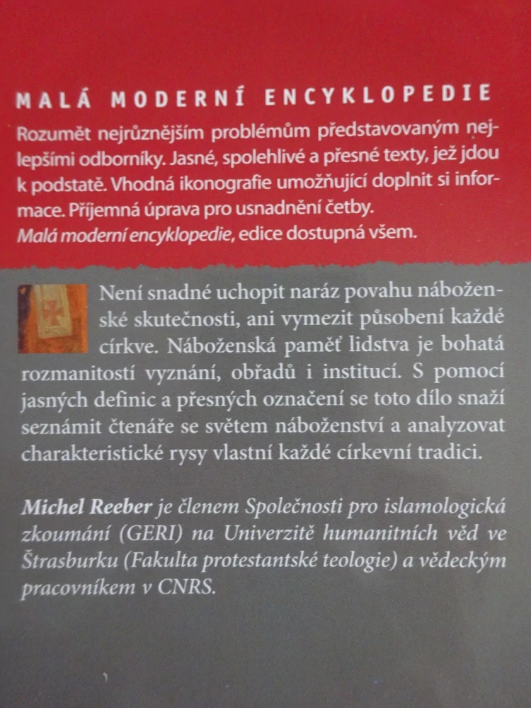 VELKÁ SVĚTOVÁ NÁBOŽENSTVÍ, MICHEL REEBER, **an
