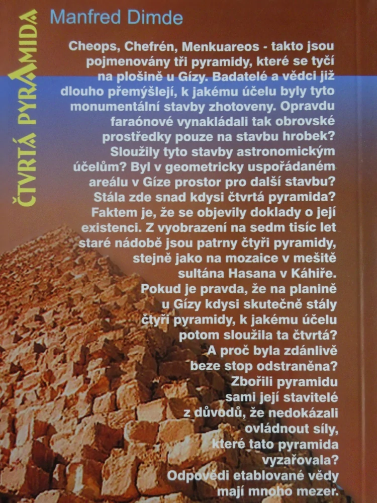 ČTVRTÁ PYRAMIDA, MANFRED DIMDE, **an