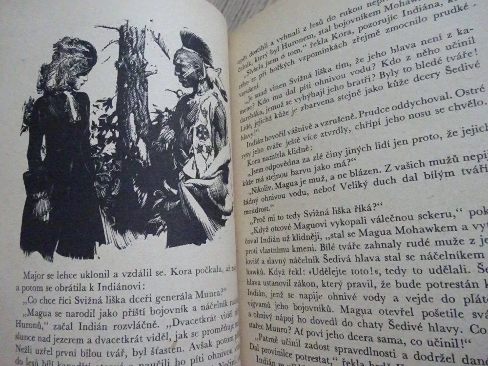 POSLEDNÍ MOHYKÁN, J. F. COOPER, **an