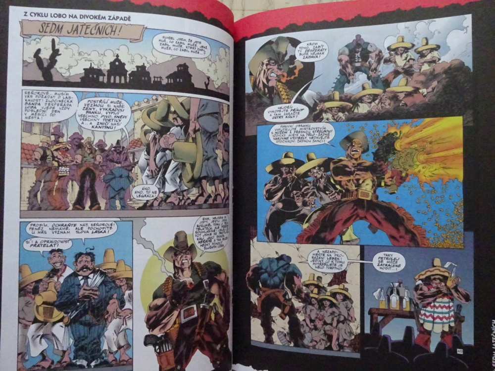 KOMIKS CREW, 5/97, LOBO, JUDGE DREDD, SINISTER A DEXTER, BATMAN