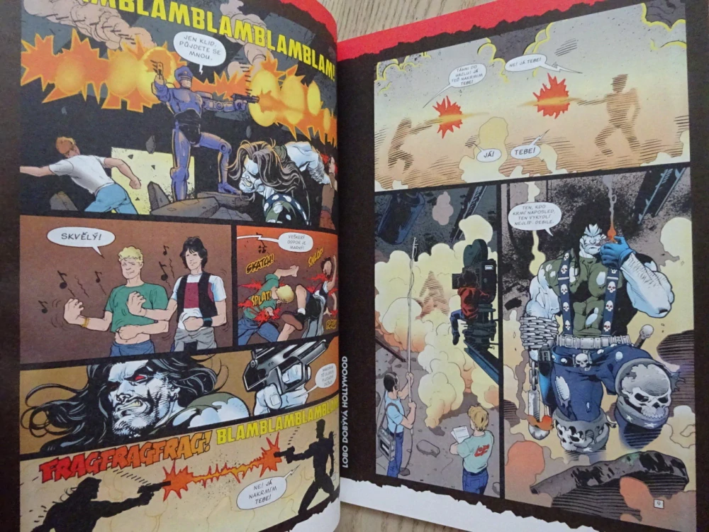 KOMIKS CREW, 13/99, SANDMAN, LOBO, SINISTER A DEXTER