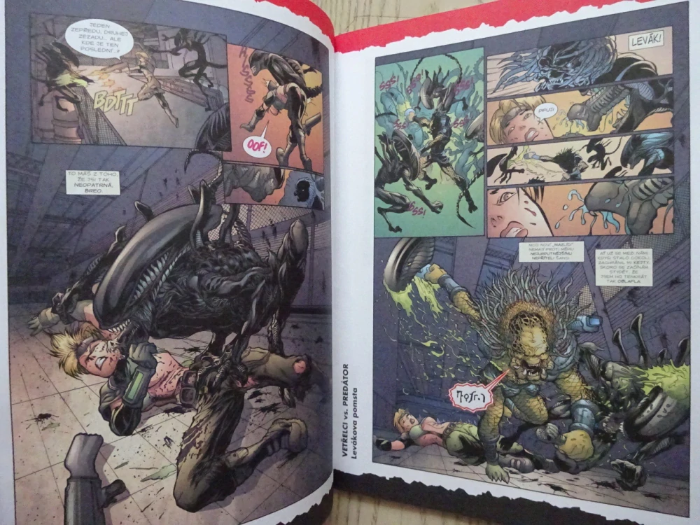 KOMIKS CREW, 14/99, SLÁINE, WOLVERINE, VETŘELCI VS PREDÁTOR