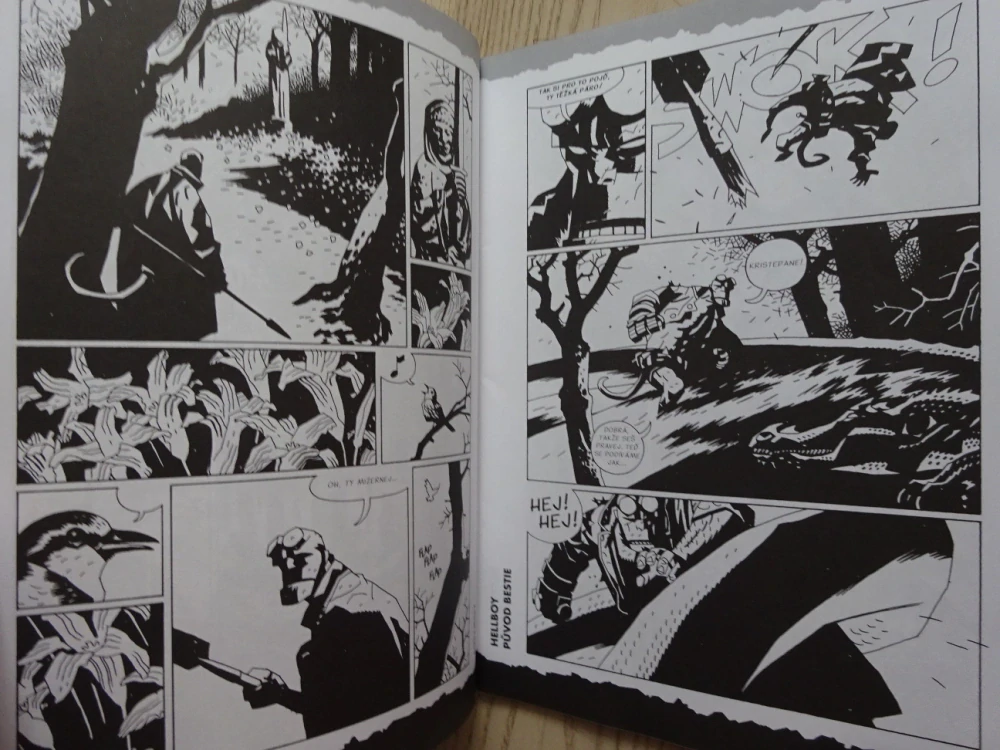 KOMIKS CREW, 16/2000, SINISTER A DEXTER, HELLBOY, DEVLIN WAUGH