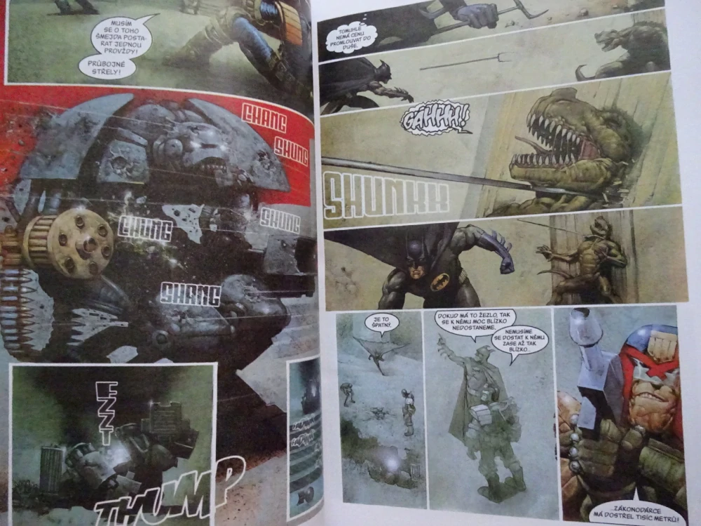 KOMIKS CREW 2, 13/2005, HELLBLAZER, BATMAN/JUDGE DREDD, J. B. QUICK