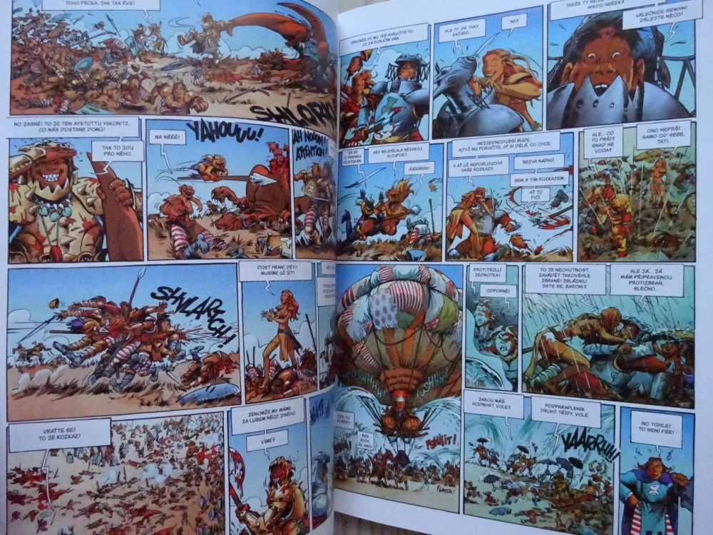 KOMIKS CREW 2, 18/2006, TROLLOVÉ V MLZE, LOBO: TUČŇÁCI, NA SCHODECH