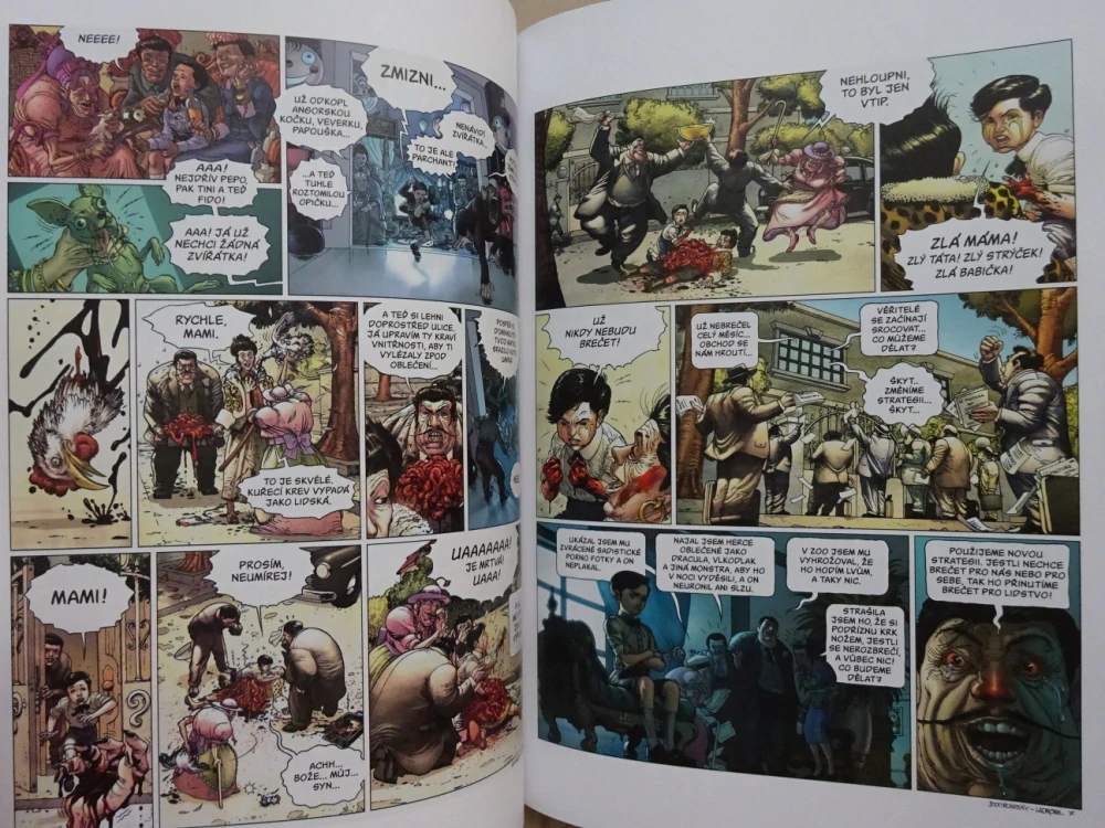 KOMIKS CREW 2, 28/2010, SOUDCE DREDD, SINISTER A DEXTER, ZLATÉ SLZY