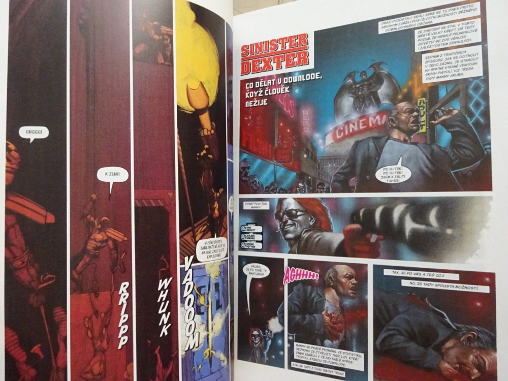 KOMIKS CREW 2, 29/2011, SOUDCE DREDD, SINISTER A DEXTER, SPIDER-MAN