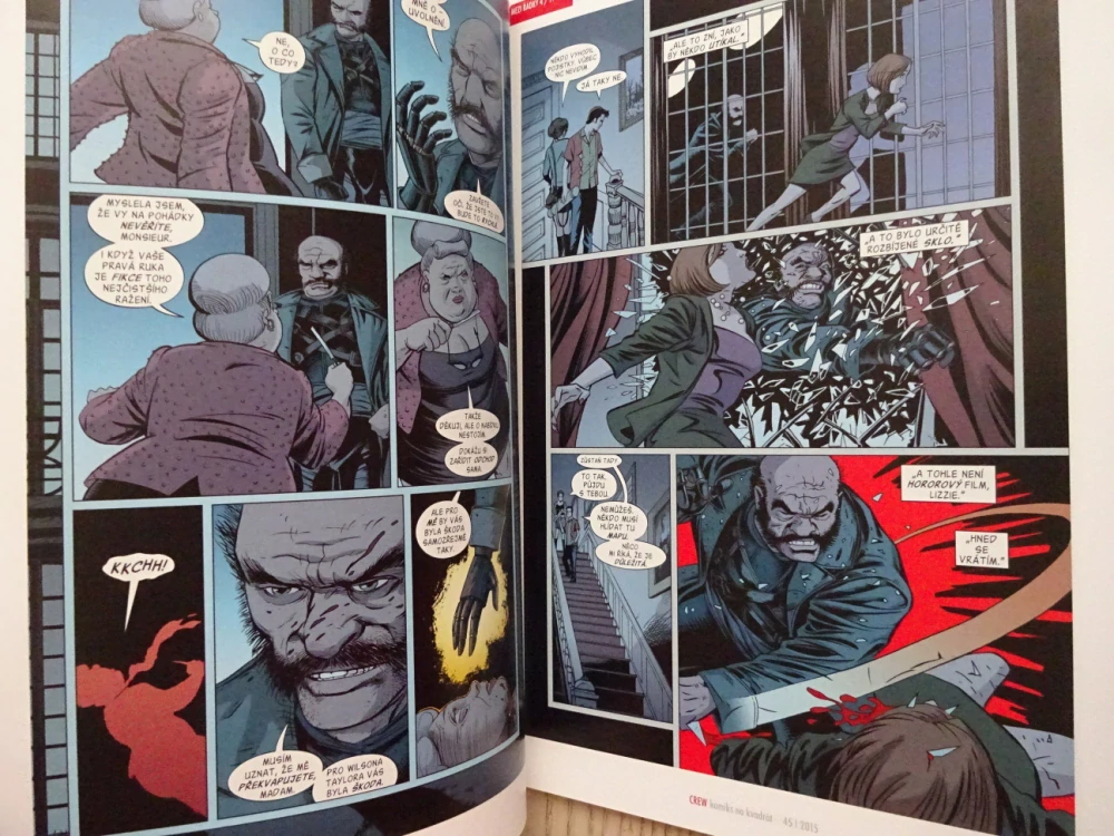 KOMIKS CREW 2, 45/2015, MEZI ŘÁDKY, SAM A TWITCH, LIBERTY MEADOWS