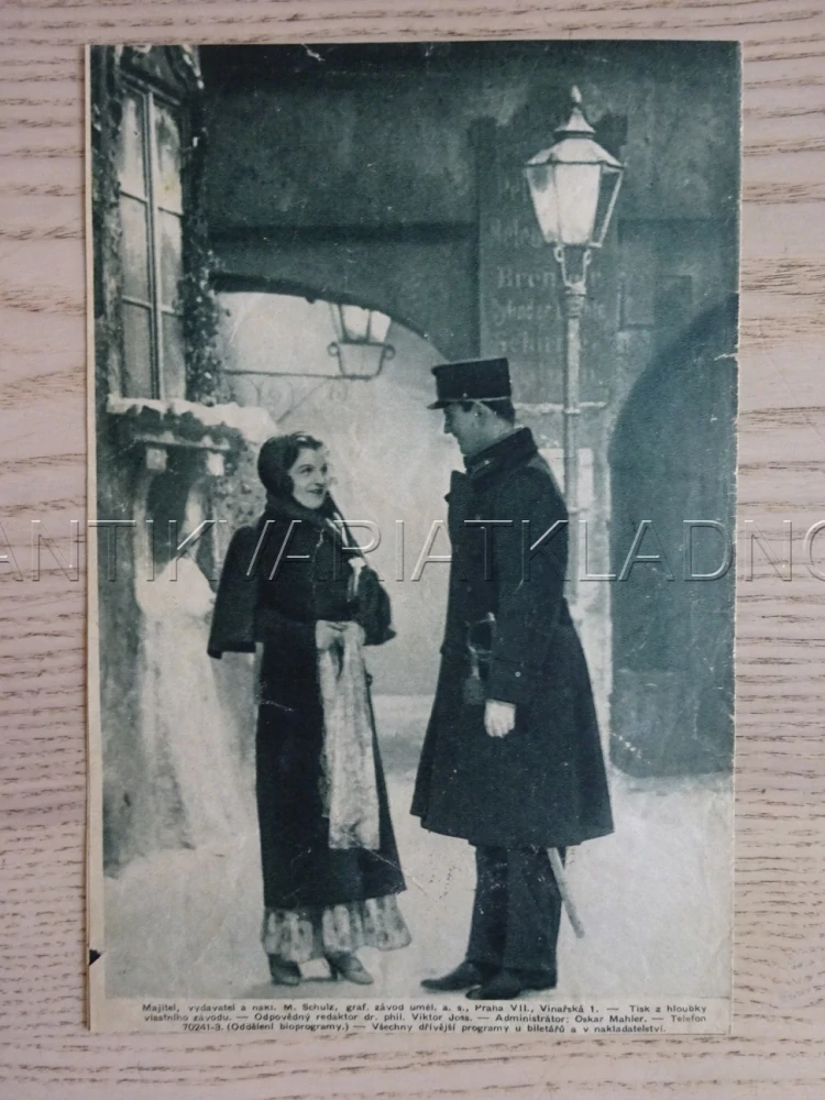 MILKOVÁNÍ,  M. SCHNEIDER, BIO PROGRAM Č. 79, 1933