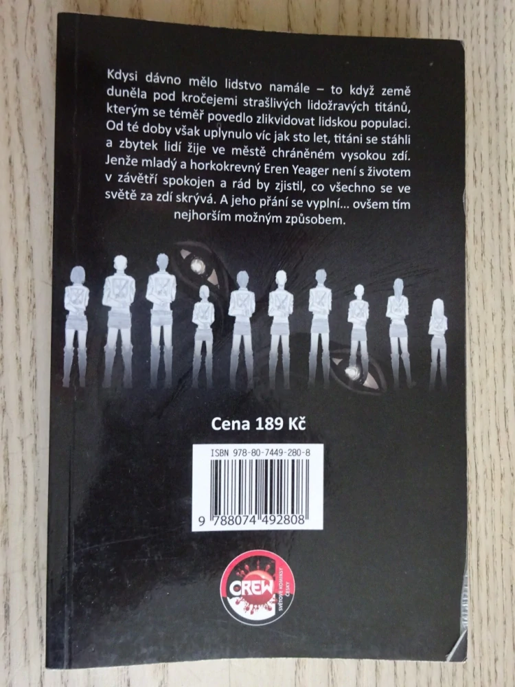 ÚTOK TITÁNŮ, HADŽIME ISAJAMA 1, MANGA KOMIKS, **an