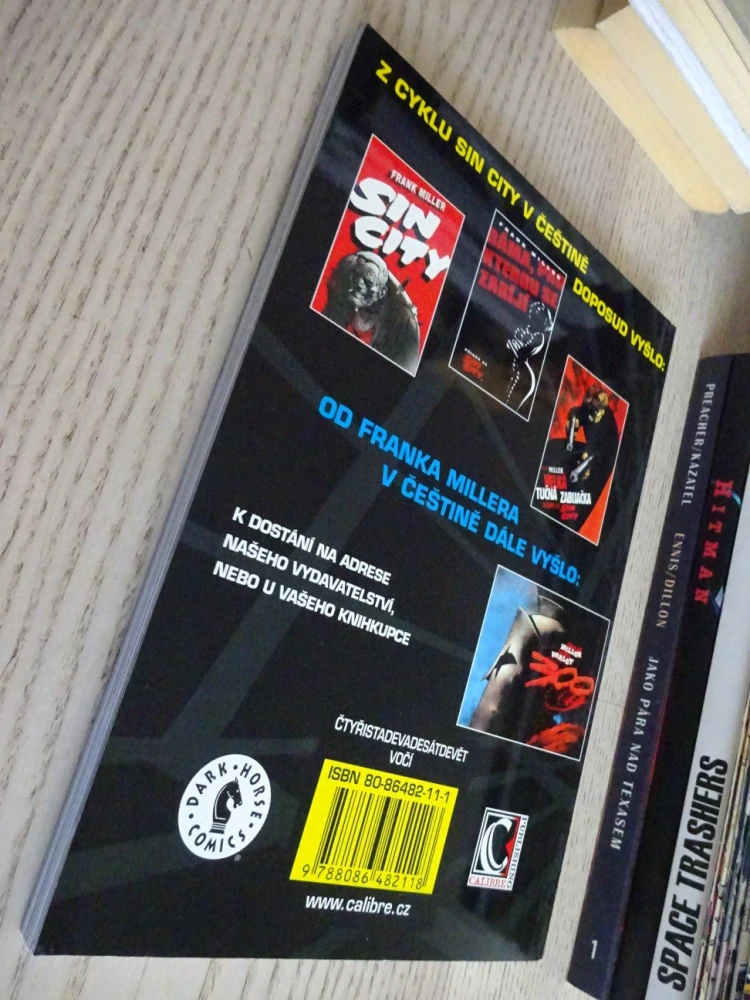 TEN ŽLUTEJ PARCHANT, PŘÍBĚH ZE SIN CITY, FRANK MILLER, **an