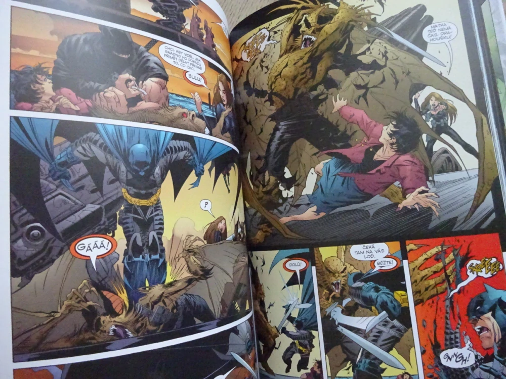 BATMAN A SYN, MORRISON, KUBERT, DELPERDANG, KOMIKS DC COMICS, **an