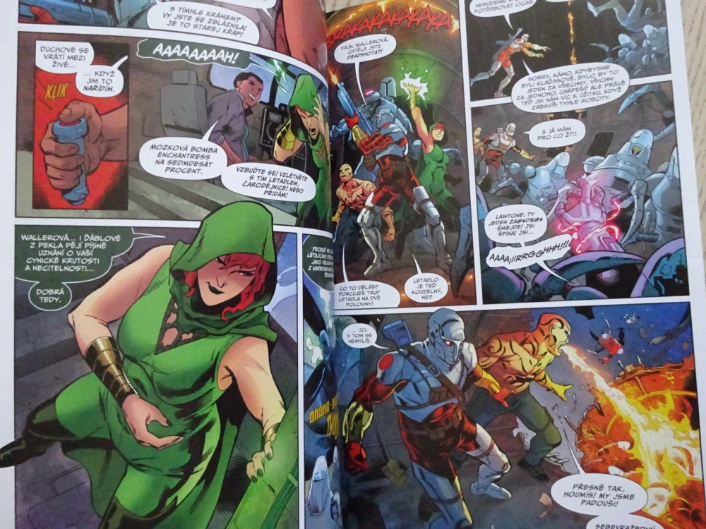 SEBEVRAŽEDNÝ ODDÍL, TAJNÁ HISTORIE OPERAČNÍ SKUPINY X, KOMIKS DC COMICS, **an