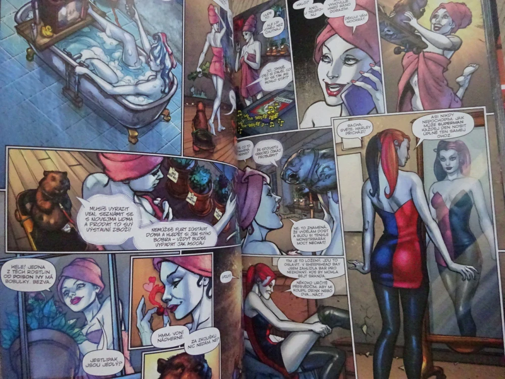HARLEY QUINN, ŠÍLENÁ ODMĚNA, KOMIKS DC COMICS, **an