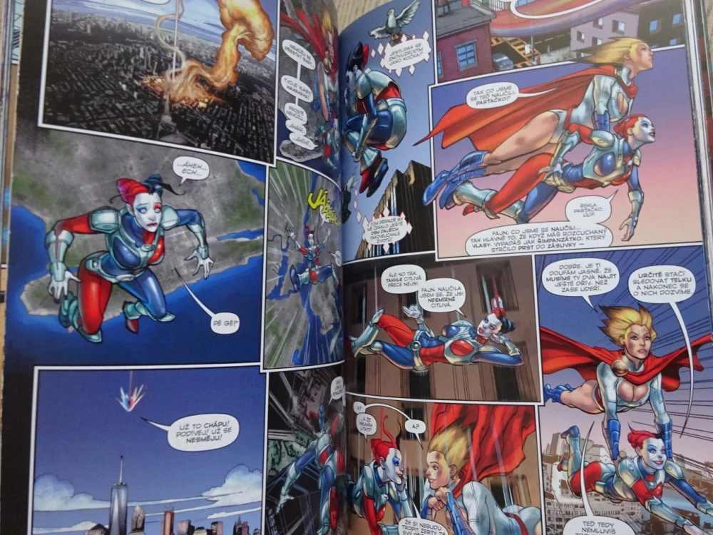 HARLEY QUINN, VÝPADEK, KOMIKS DC COMICS, **an