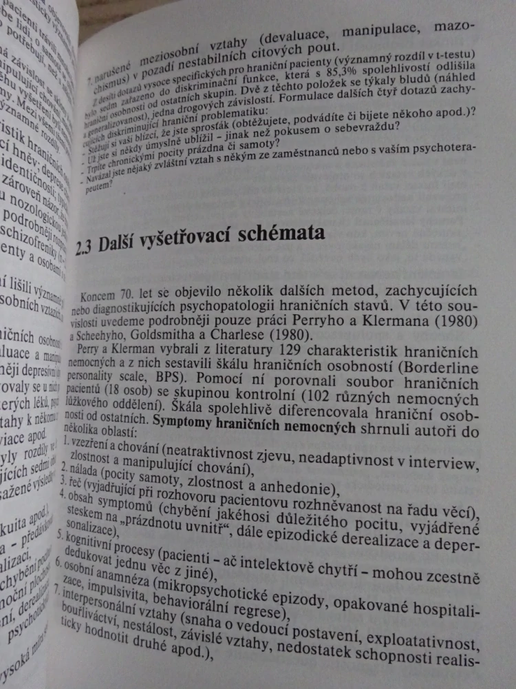 HRANIČNÍ STAVY V PSYCHIATRII, ZDENĚK BOLELOUCKÝ A KOLEKTIV, **an