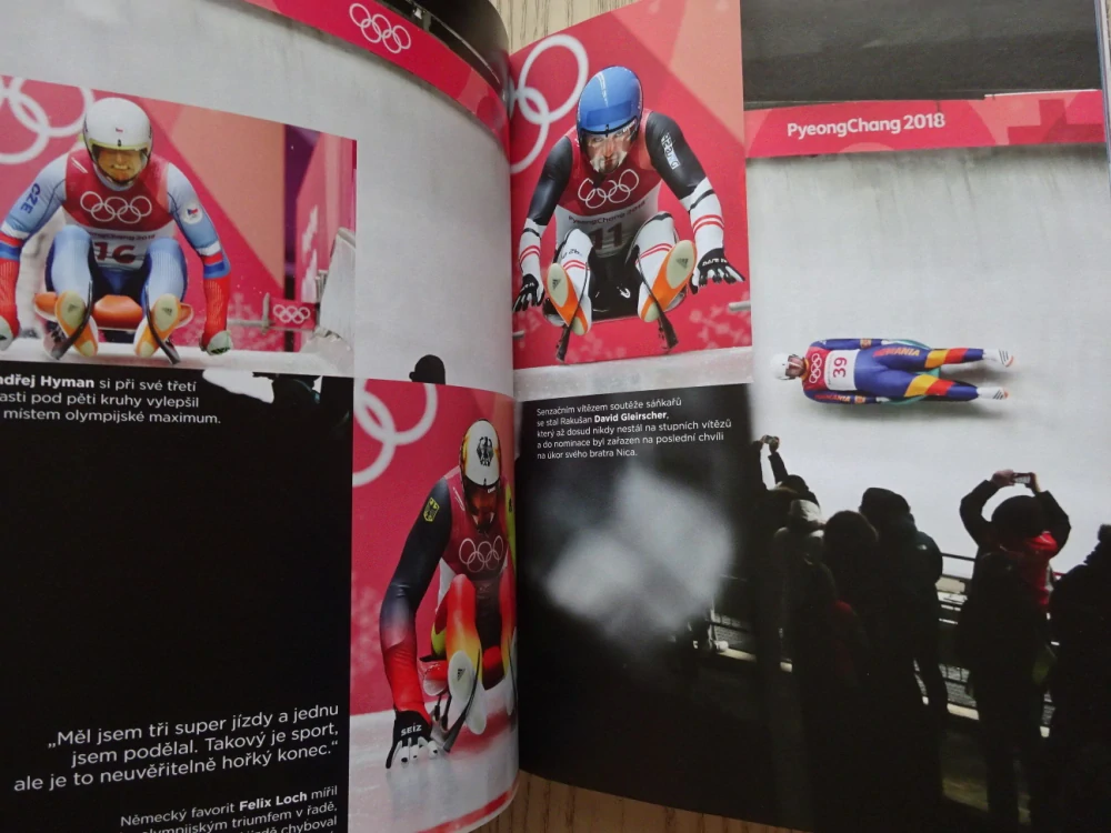 OLYMPIJSKÉ HRY, PCHKONGČCHANG 2018, OFICIÁLNÍ PUBLIKACE OLYMPIJSKÉHO VÝBORU, **an