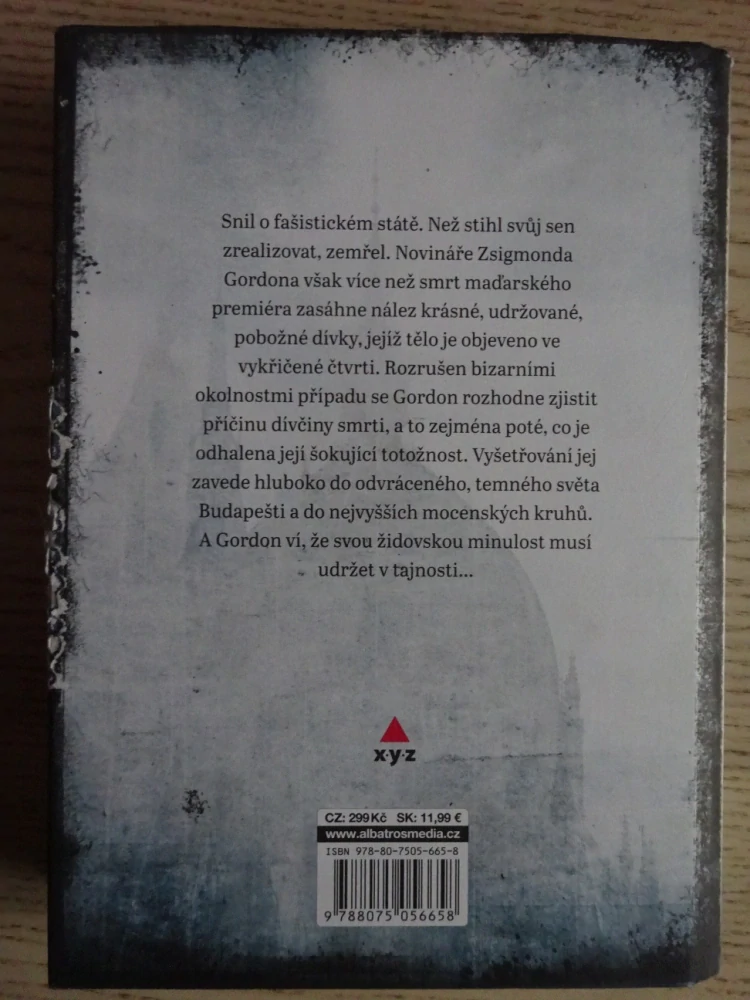 TEMNÁ BUDAPEŠŤ, VILMOS KONDOR, **an