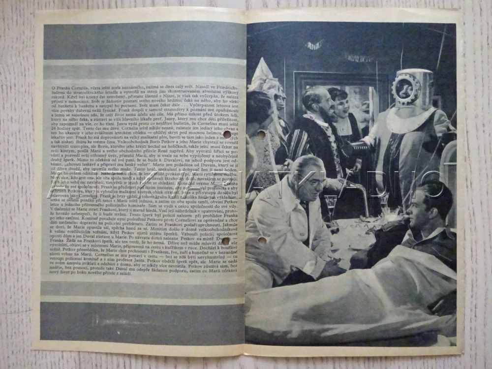 NOC KARNEVALU, G. FRÖHLICH, BIO PROGRAM Č. 270, 1935