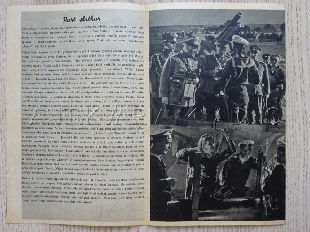 PORT ARTHUR, A. WOHLBRUCK, BIO PROGRAM Č. 415, 1936