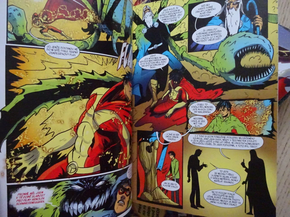 DECHBEROUCÍ ZÁZRAK, BLESK KOMIKS 1-25, PETR MACEK