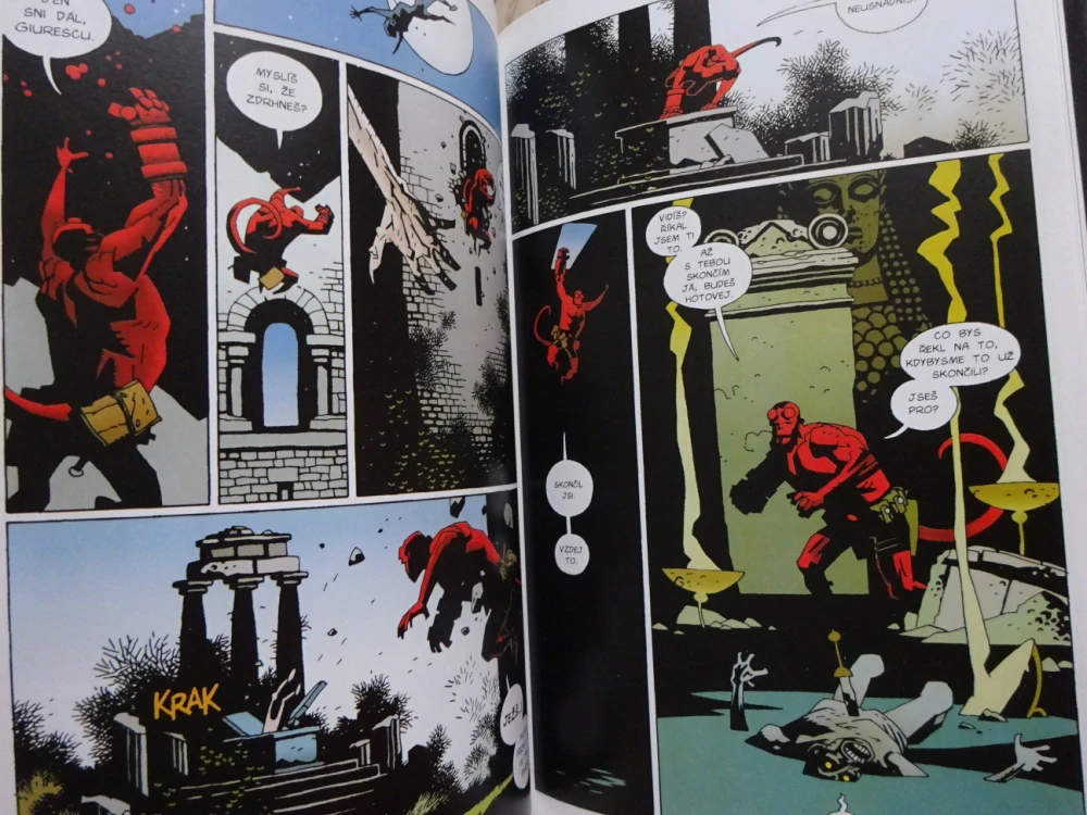 HELLBOY, PROBUZENÍ ĎÁBLA, MIKE MIGNOLA, **an