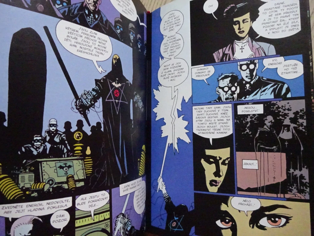 HELLBOY, SÉMĚ ZKÁZY, MIKE MIGNOLA, **an