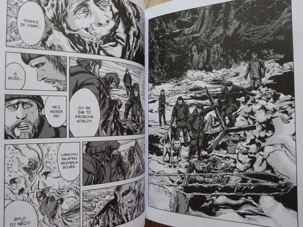 V HORÁCH ŠÍLENSTVÍ, KNIHA PRVNÍ, H. P. LOVERCRAFTA, MANGA KOMIKS, **an