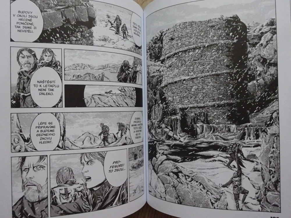 V HORÁCH ŠÍLENSTVÍ, KNIHA DRUHÁ, H. P. LOVERCRAFTA, MANGA KOMIKS, **an