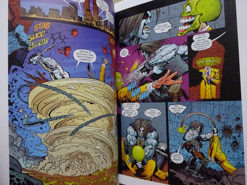 LOBO VERSUS MASKA, KOMIKS DC COMICS, **an