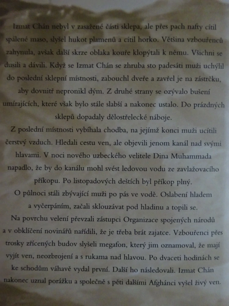 AFGHÁNEC, FREDERICK FORSYTH, **an