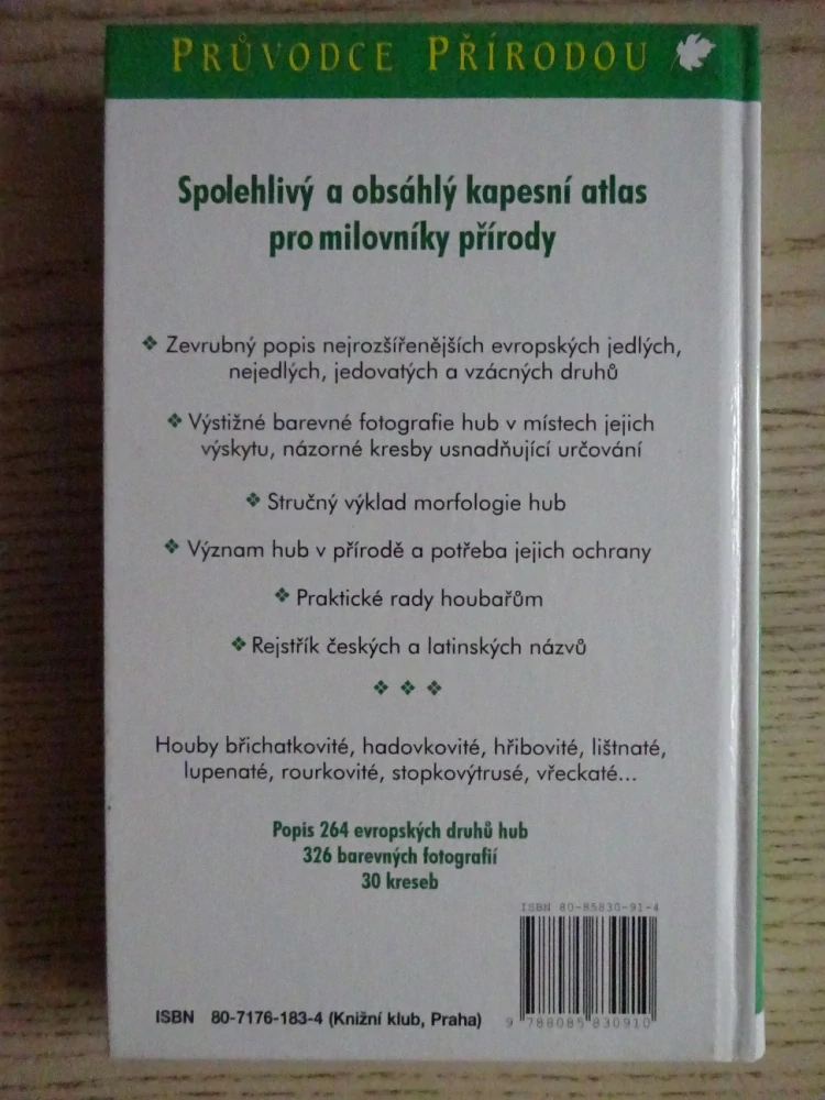 HOUBY, PRŮVODCE PŘÍRODOU, **an