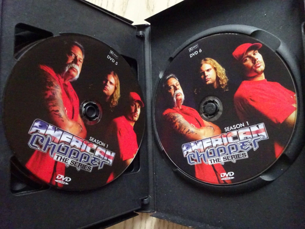 AMERICKÝ CHOPPER, 6X DVD, DVD FILM