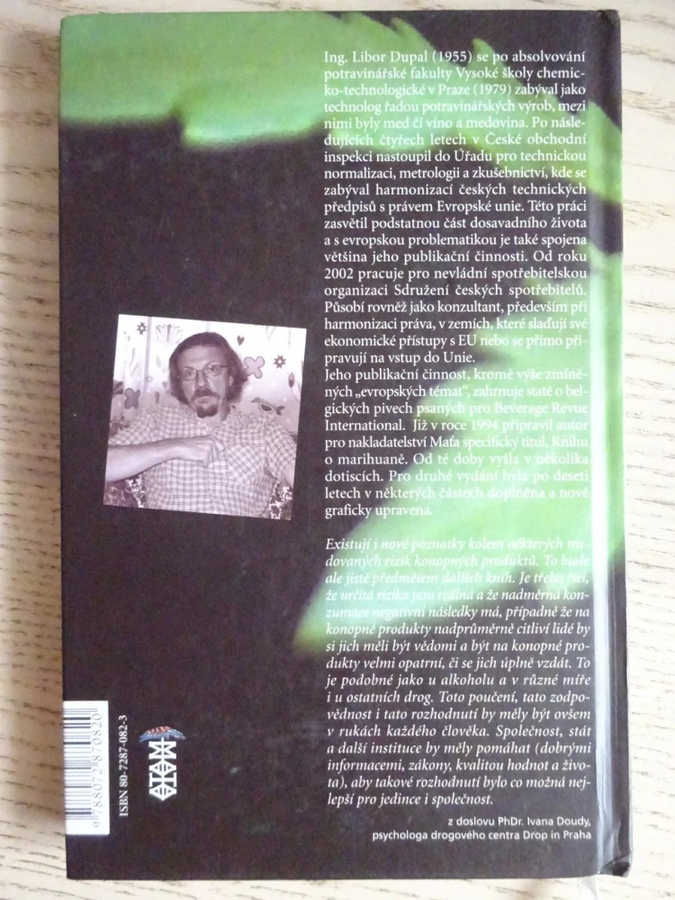 KNIHA O MARIHUANĚ, MARIHUANA, LIBOR DUPAL, KVĚTINA, ROSTLINY, **an