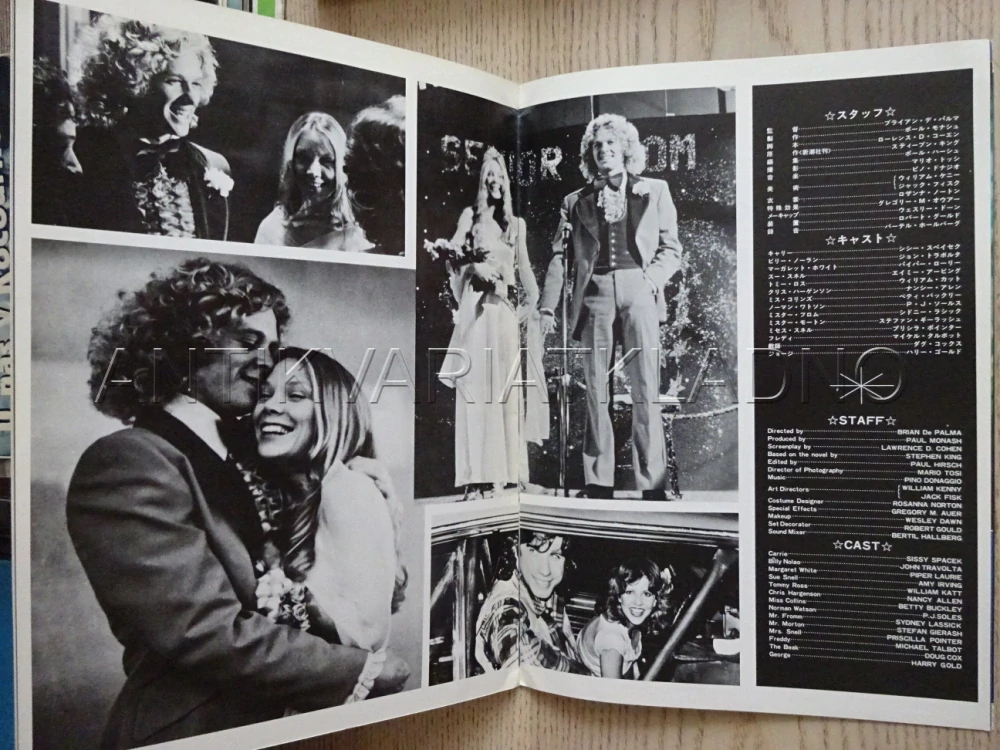 CARRIE, S. SPACEK, JAPONSKY, PROGRAM