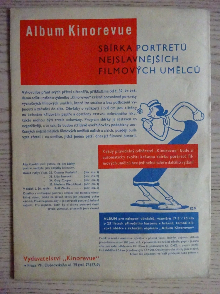 KINOREVUE, Č. 35, 1936, ANNABELLA