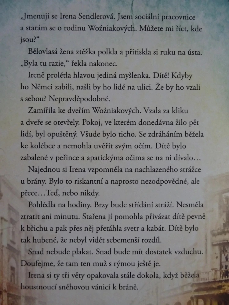 IRENA SENDLEROVÁ, ANDĚL Z VARŠAVY, LEA KAMPE, **an