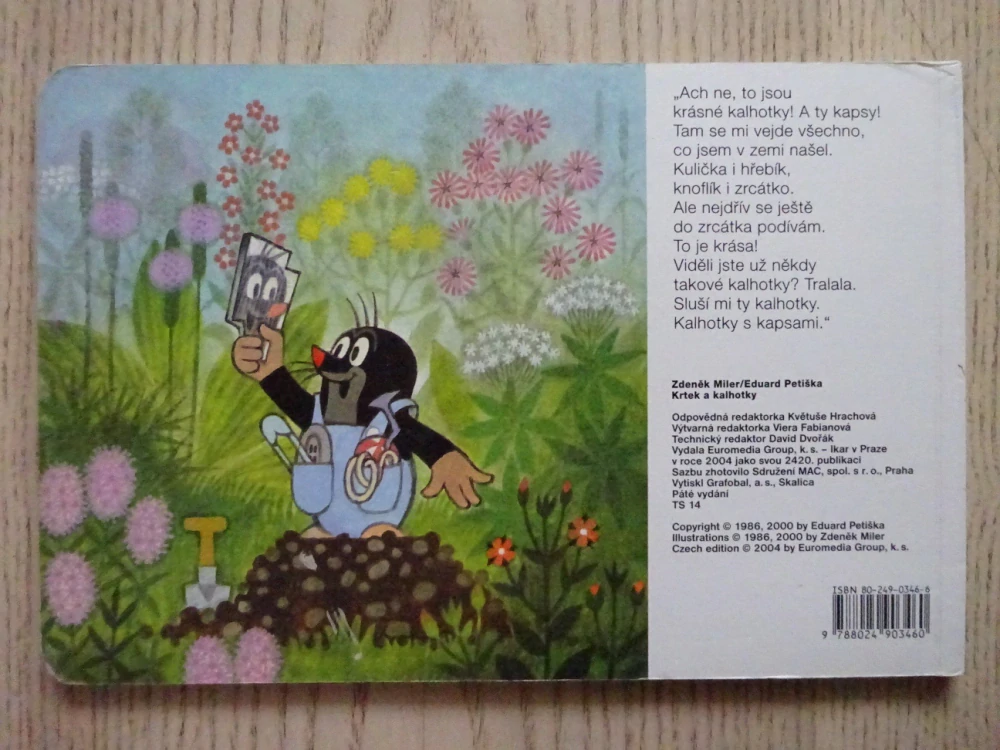 KRTEK A KALHOTKY, ZDENĚK MILER, EDUARD PETIŠKA, **an