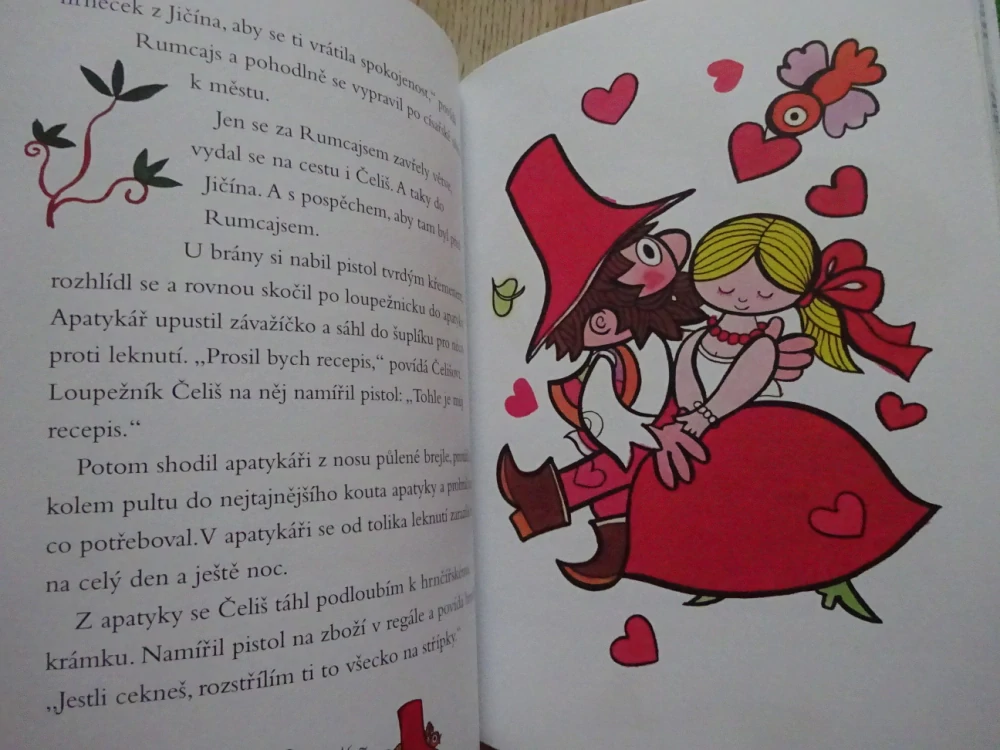 RUMCAJSOVA LOUPEŽNICKÁ KNÍŽKA, ČTVRTEK, PILAŘ, **an