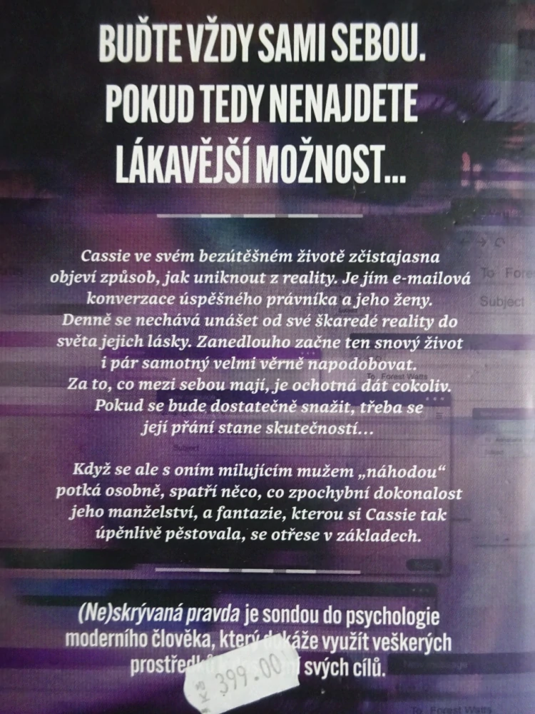 (NE)SKRÝVANÁ PRAVDA, LINDSAY CAMERON, **an