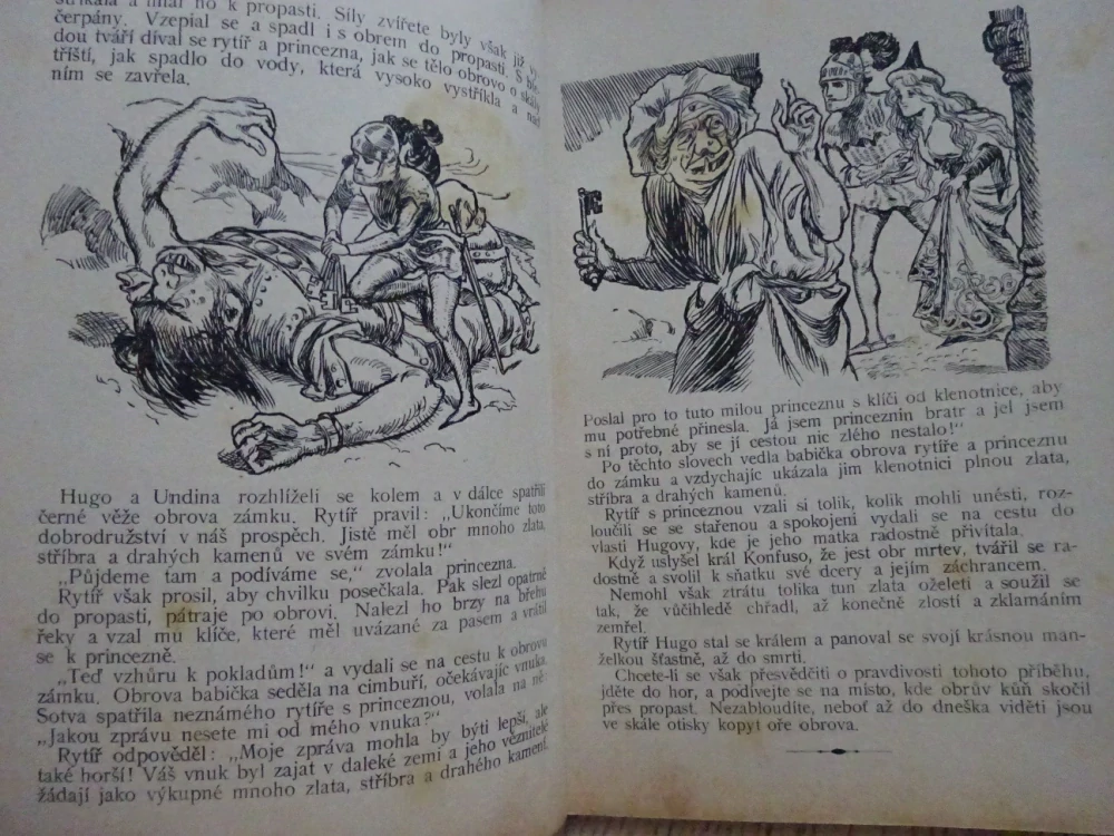 UNDINA A OBR A JINÉ, POHÁDKY Z CELÉHO SVĚTA SV. 23 (MNOHÉ FANTASY)