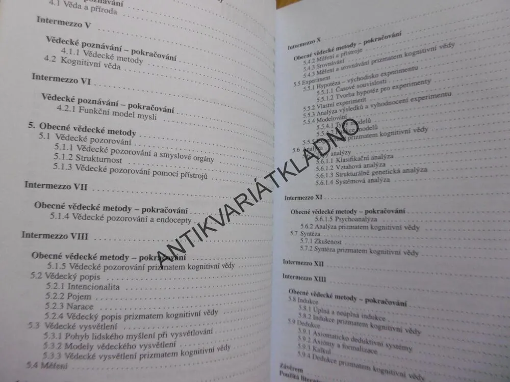 POJEDNÁNÍ O LIDSKÉM MYŠLENÍ, KOGNITIVNÍ VĚDA