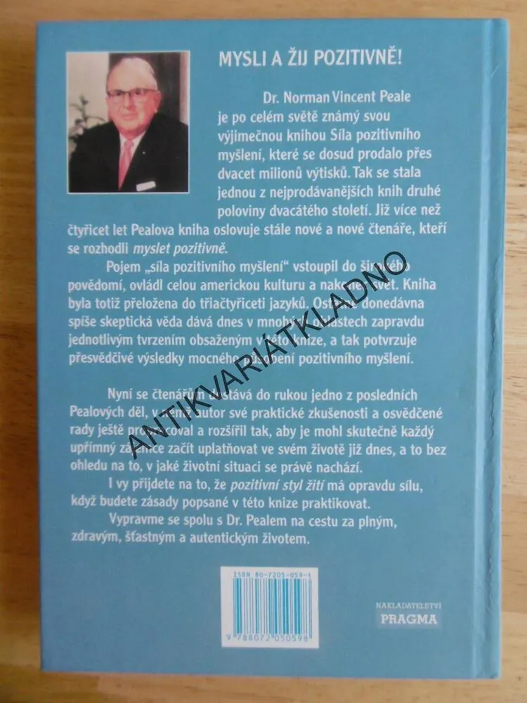 SÍLA POZITIVNÍHO ŽITÍ, NORMAN VINCENT PEALE, **an