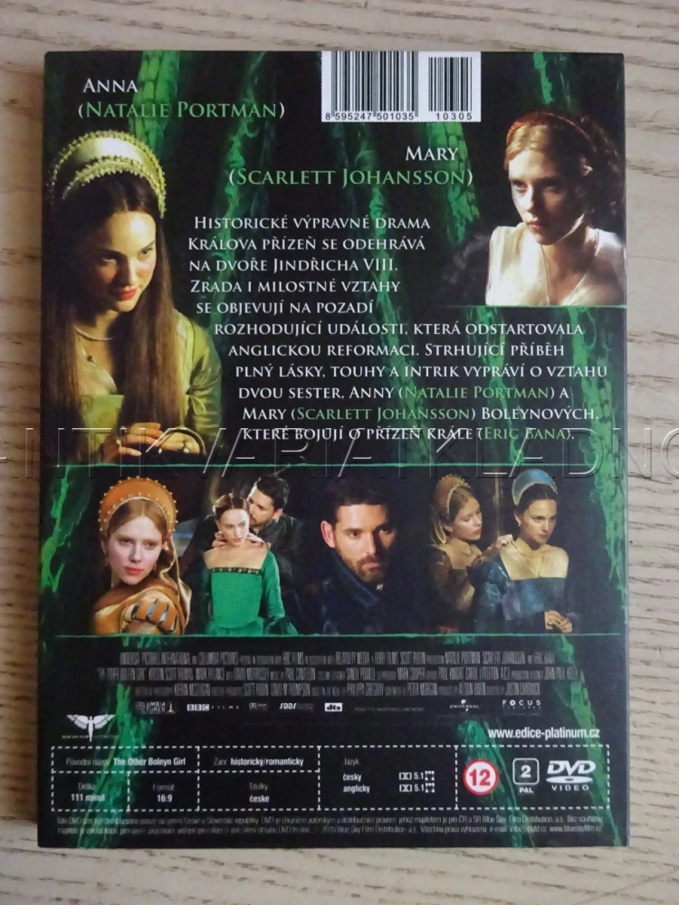 KRÁLOVNA PŘÍZEŇ, S. JOHANSSON, E. BANA, N. PORTMAN, DVD FILM