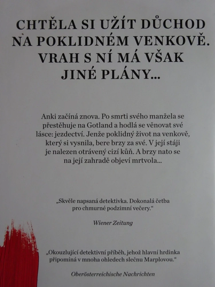 POZNAMENANÍ STÍNY, MARIANNE CEDERVALL, **an