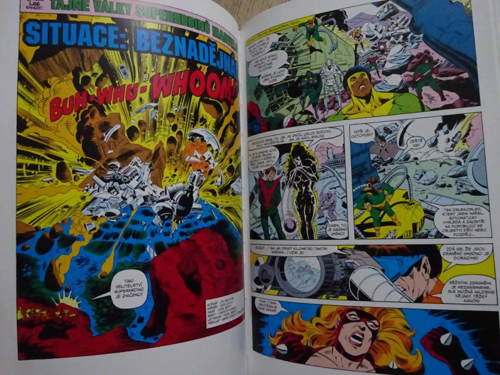 TAJNÉ VÁLKY SUPERHRDINŮ MARVELU ČÁST 1, KOMIKS MARVEL 5, **an